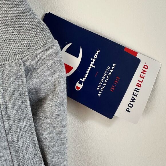 Champion Powerblend Grey Heather Sweat Pants Women’s M STYLE#: GF937 023 - Picture 5 of 6